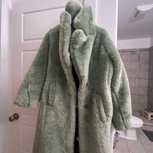 Lulu's Mint Teddy Jacket